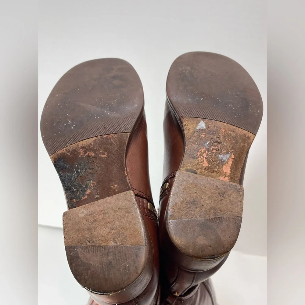 TORY BURCH Women’s Calista Knee High Riding Boots Size 6M - Picture 14 of 16